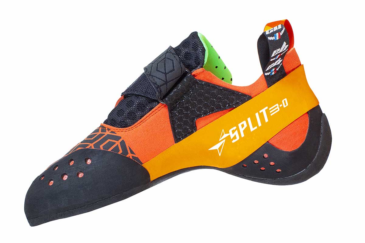 Climbing shoes different sized hot sale feet