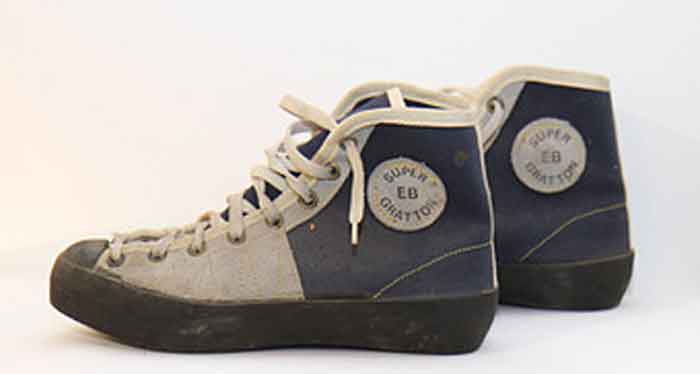 old school climbing shoes