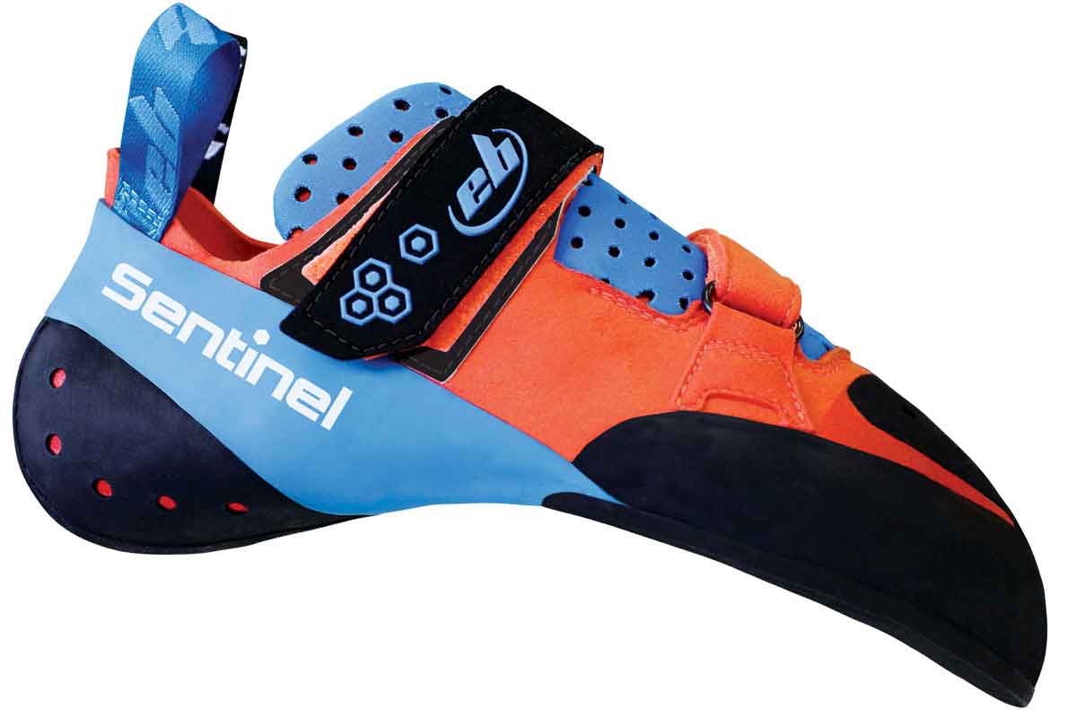 EB shoes, French brand of climbing shoes